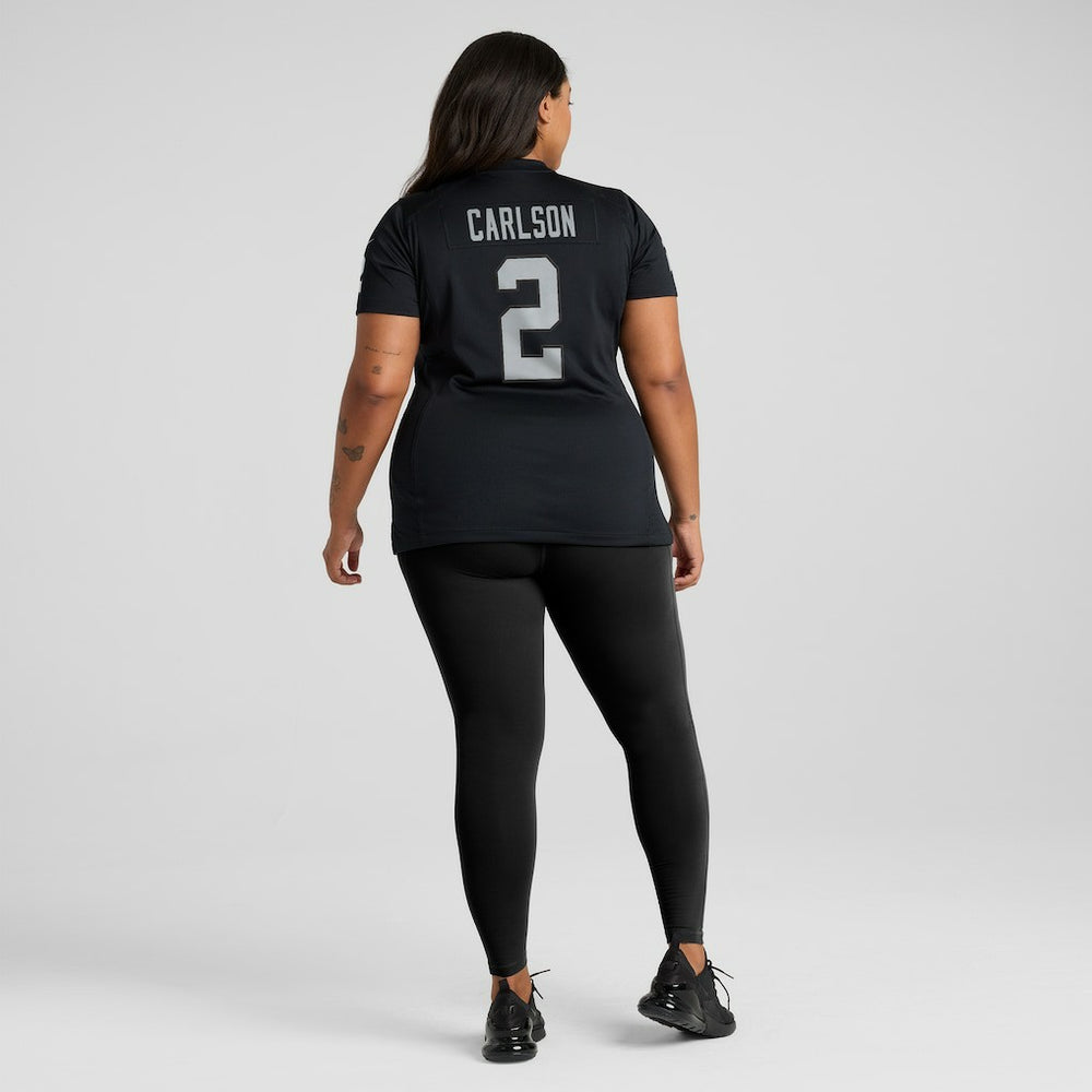 Daniel Carlson Las Vegas Raiders Women's Player Game Jersey Black | Nike for Sale