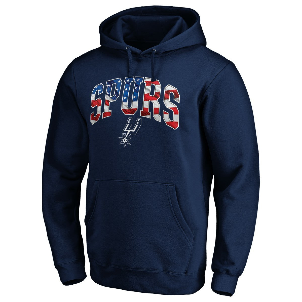 San Antonio Spurs Banner Wave Pullover Hoodie Navy - NBA