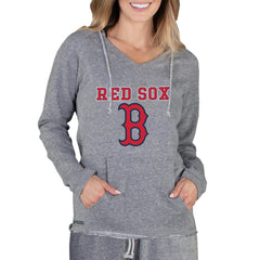 Boston Red Sox Concepts Sport Women's Mainstream Terry Long Sleeve Hoodie Top - MLB