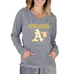 Athletics Concepts Sport Women's Mainstream Terry Long Sleeve Hoodie Top - MLB