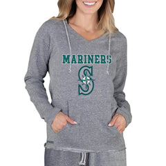 Seattle Mariners Concepts Sport Women's Mainstream Terry Long Sleeve Hoodie Top - MLB