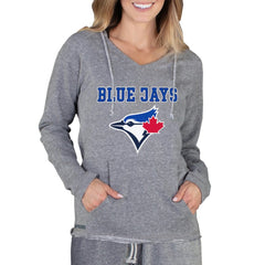 Toronto Blue Jays Concepts Sport Women's Mainstream Terry Long Sleeve Hoodie Top - MLB