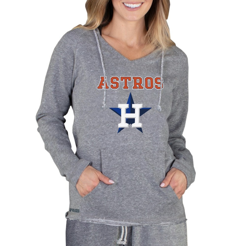 Houston Astros Concepts Sport Women's Mainstream Terry Long Sleeve Hoodie Top - MLB