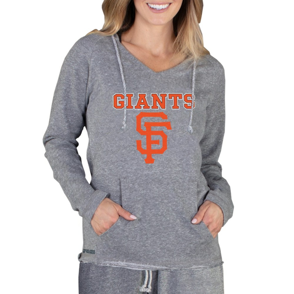 San Francisco Giants Concepts Sport Women's Mainstream Terry Long Sleeve Hoodie Top - MLB