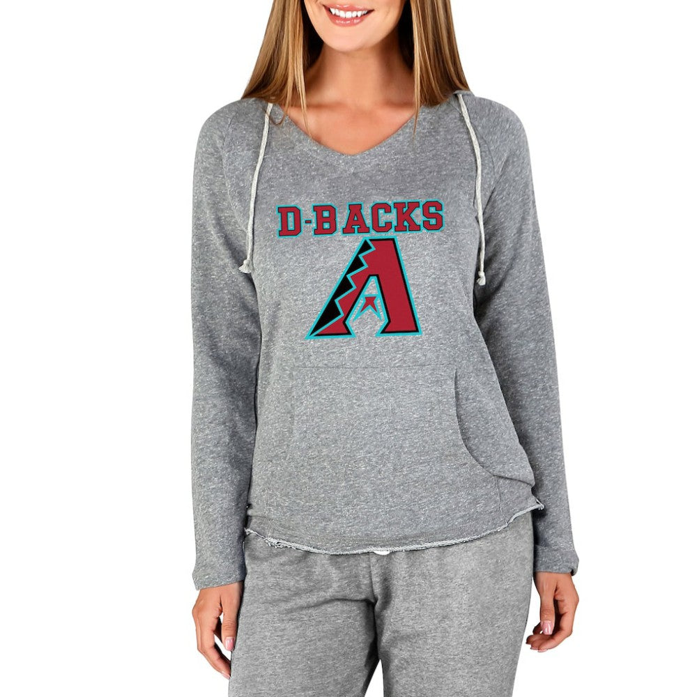 Arizona Diamondbacks Concepts Sport Women's Mainstream Terry Long Sleeve Hoodie Top - MLB