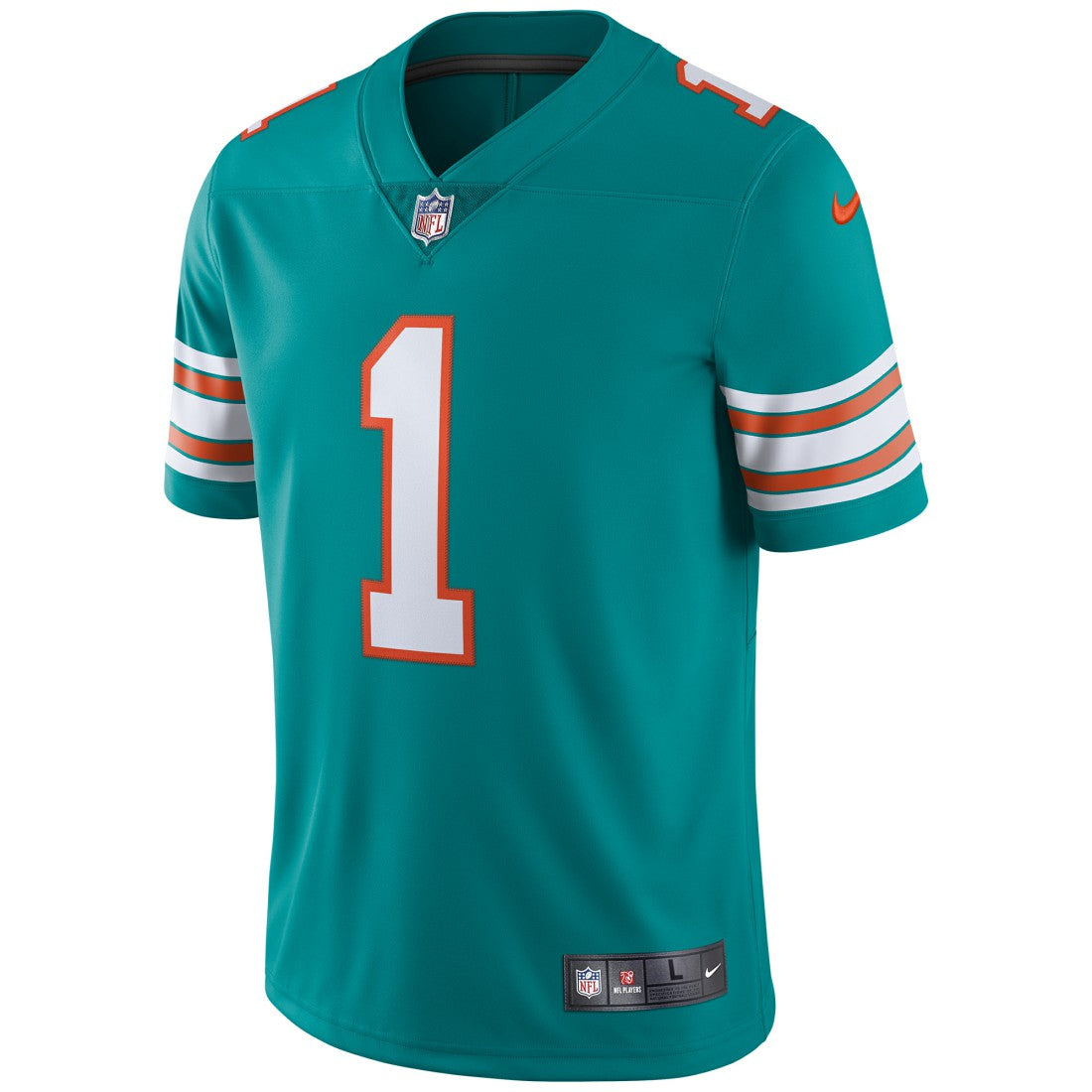 Tua Tagovailoa Miami Dolphins Alternate Vapor Limited Jersey Aqua | Nike for Sale