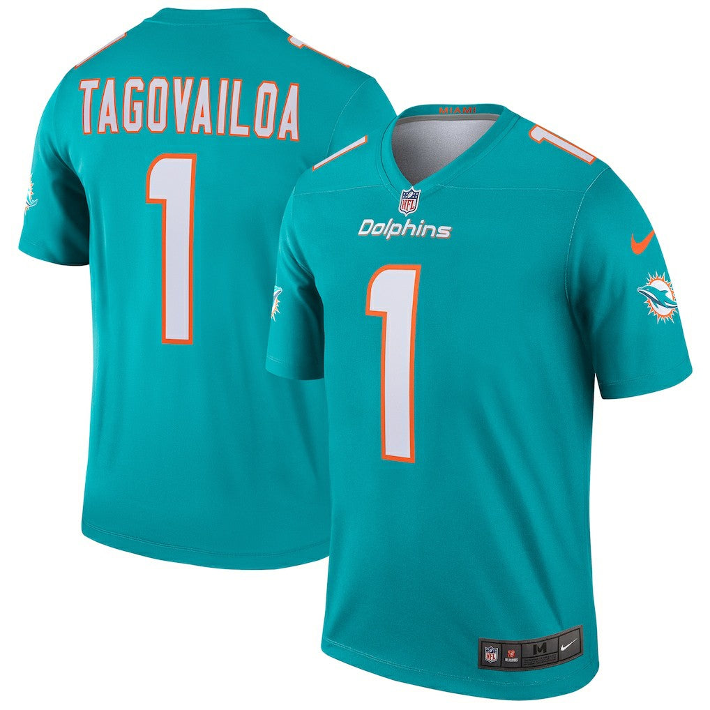 Tua Tagovailoa Miami Dolphins Legend Player Performance Top Aqua | Nike for Sale