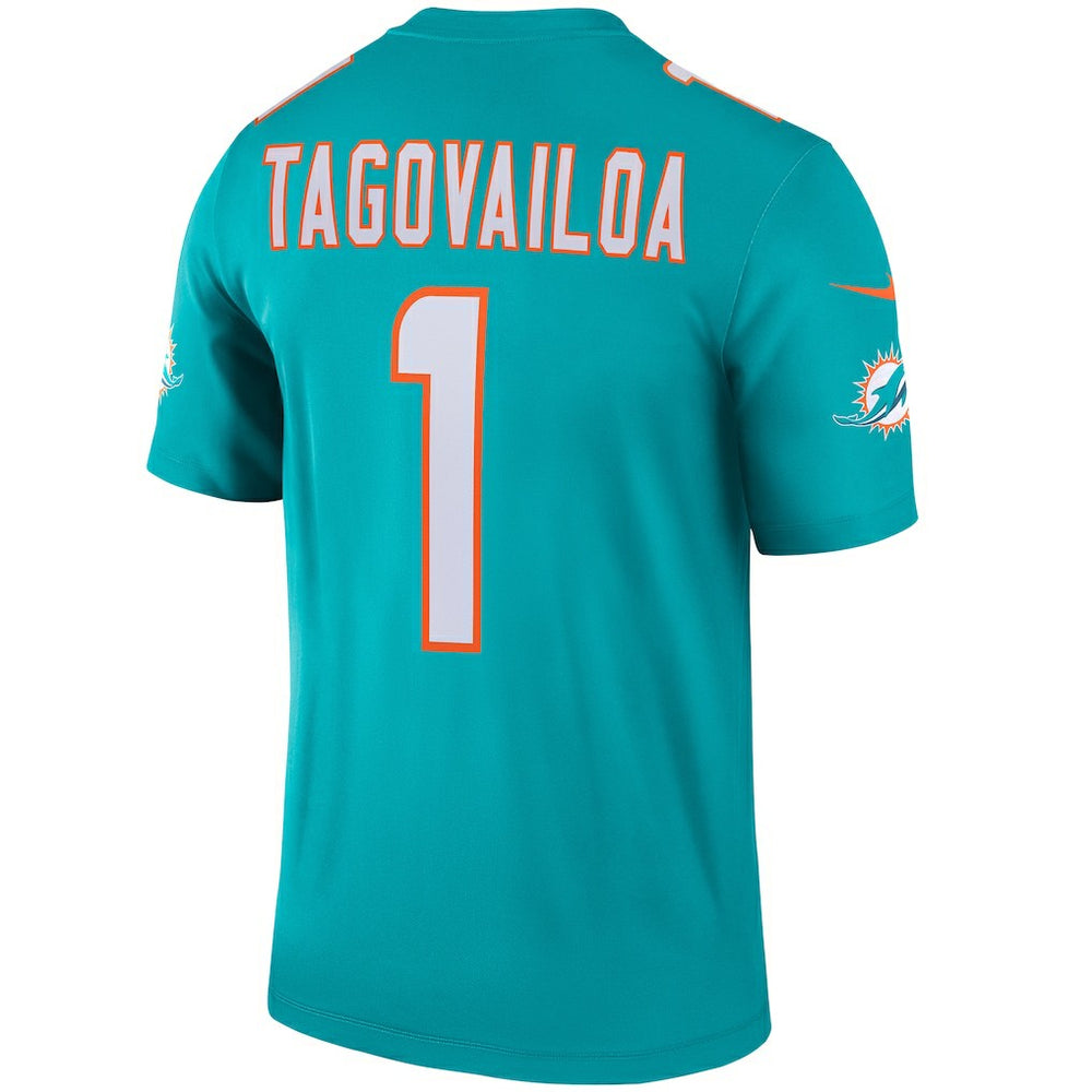 Tua Tagovailoa Miami Dolphins Legend Player Performance Top Aqua | Nike for Sale