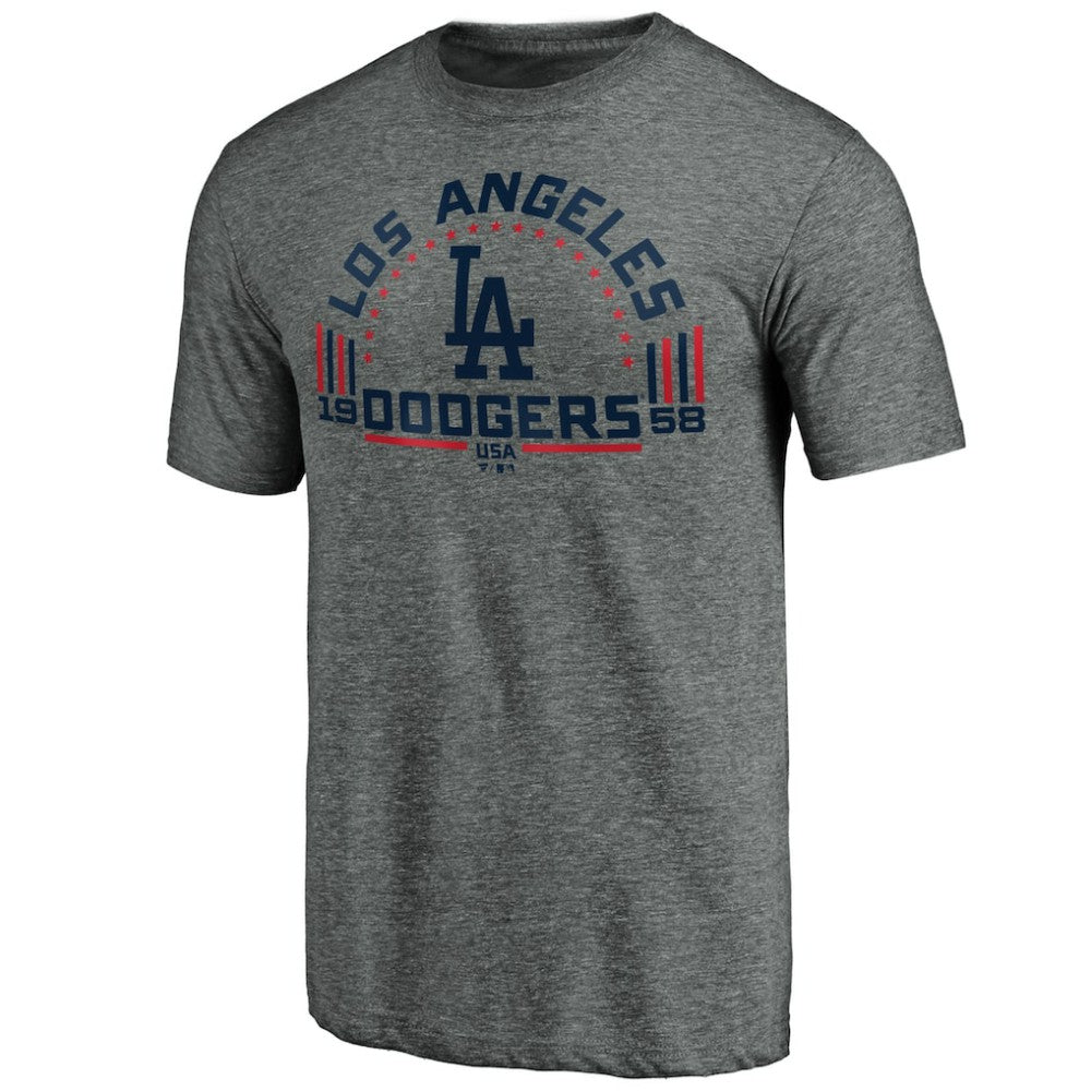 Los Angeles Dodgers Team Freedom Tri-Blend T-Shirt - MLB