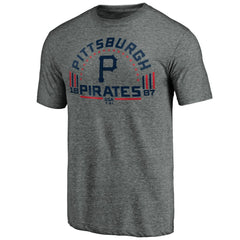 Pittsburgh Pirates Team Freedom Tri-Blend T-Shirt - MLB