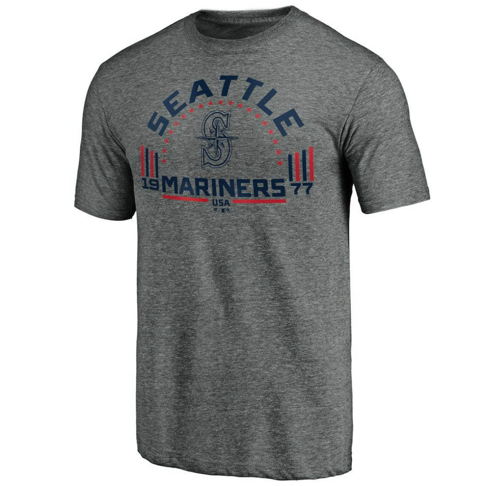 Seattle Mariners Team Freedom Tri-Blend T-Shirt - MLB
