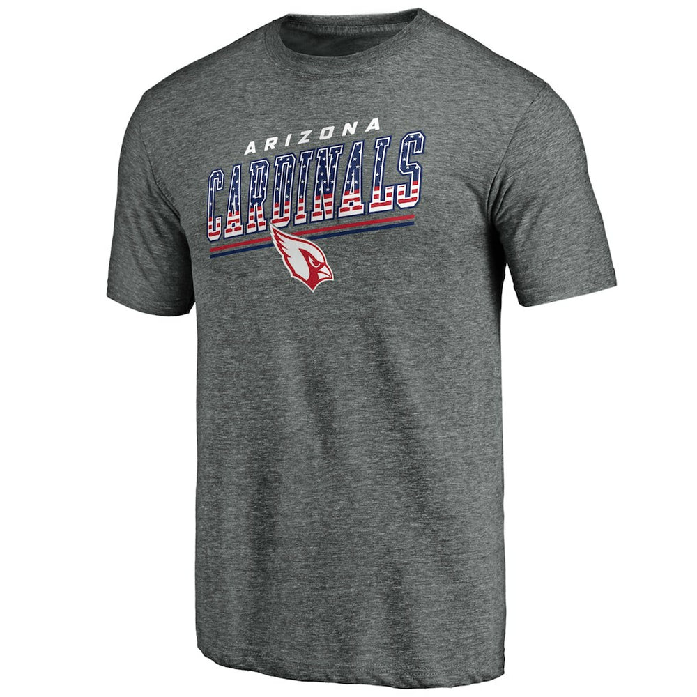 Arizona Cardinals Team Freedom Tri-Blend T-Shirt Gray | NFL