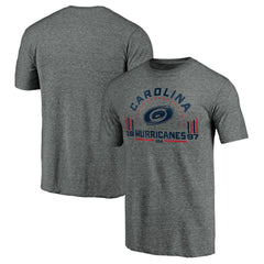 Carolina Hurricanes Team Freedom Tri-Blend T-Shirt - Heathered Gray - NHL