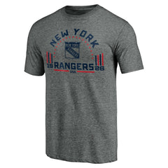 New York Rangers Team Freedom Tri-Blend T-Shirt - Heathered Gray - NHL