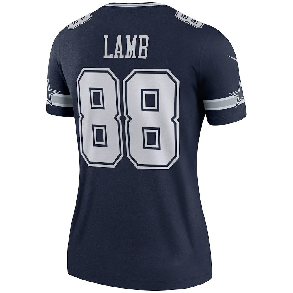 CeeDee Lamb Dallas Cowboys Women's Legend Player Performance Top Navy | Nike for Sale