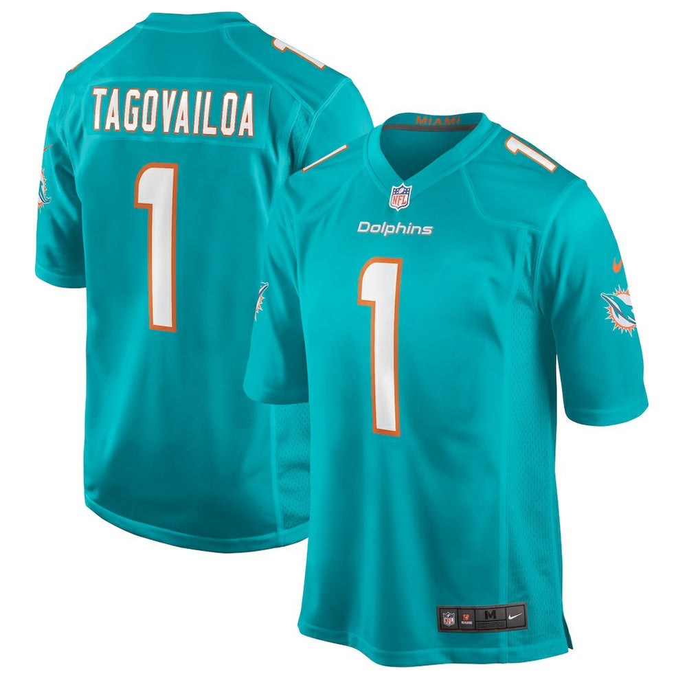 Tua Tagovailoa Miami Dolphins Player Game Jersey Aqua | Nike for Sale