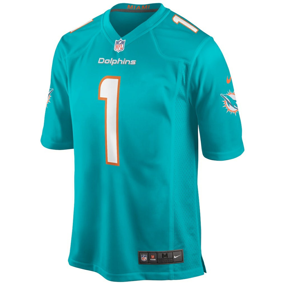 Tua Tagovailoa Miami Dolphins Player Game Jersey Aqua | Nike for Sale
