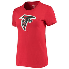 Atlanta Falcons Women's Logo Essential T-Shirt Red | Nike for Sale