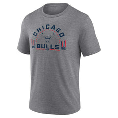 Chicago Bulls Team Freedom Tri-Blend T-Shirt Gray - NBA