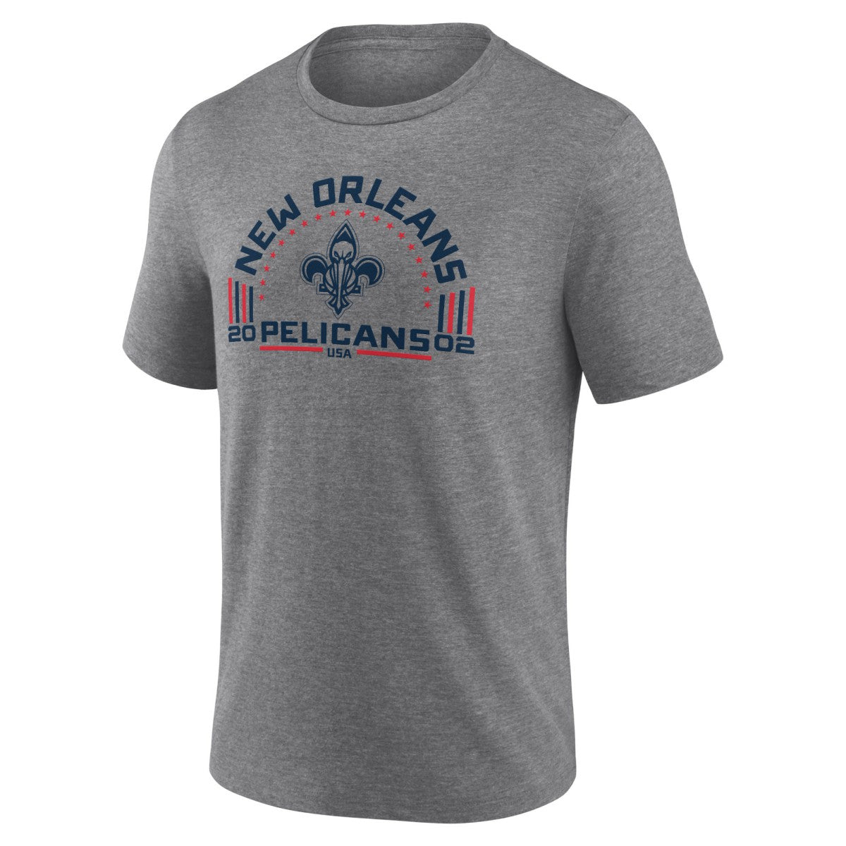 New Orleans Pelicans Team Freedom Tri-Blend T-Shirt Gray - NBA
