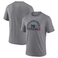 Philadelphia 76ers Team Freedom Tri-Blend T-Shirt Gray - NBA