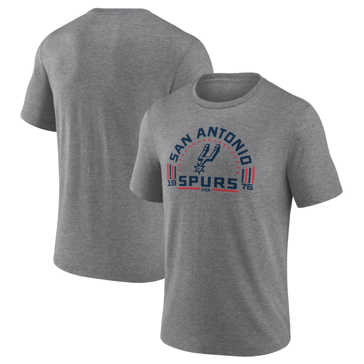 San Antonio Spurs Team Freedom Tri-Blend T-Shirt Gray - NBA