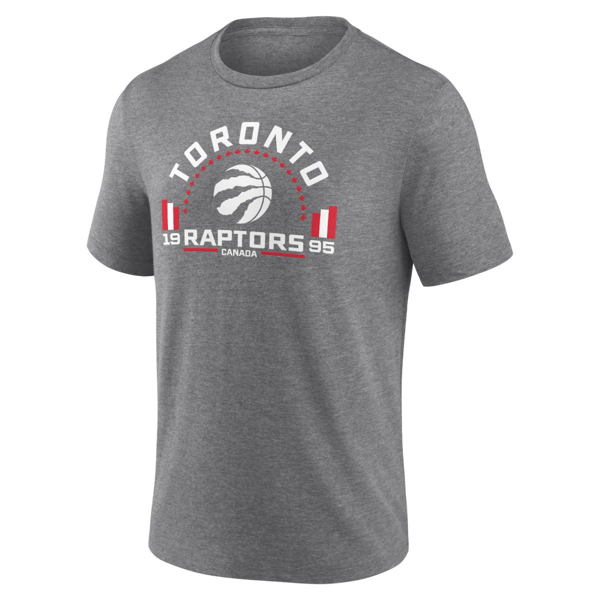 Toronto Raptors Team Freedom Tri-Blend T-Shirt Gray - NBA