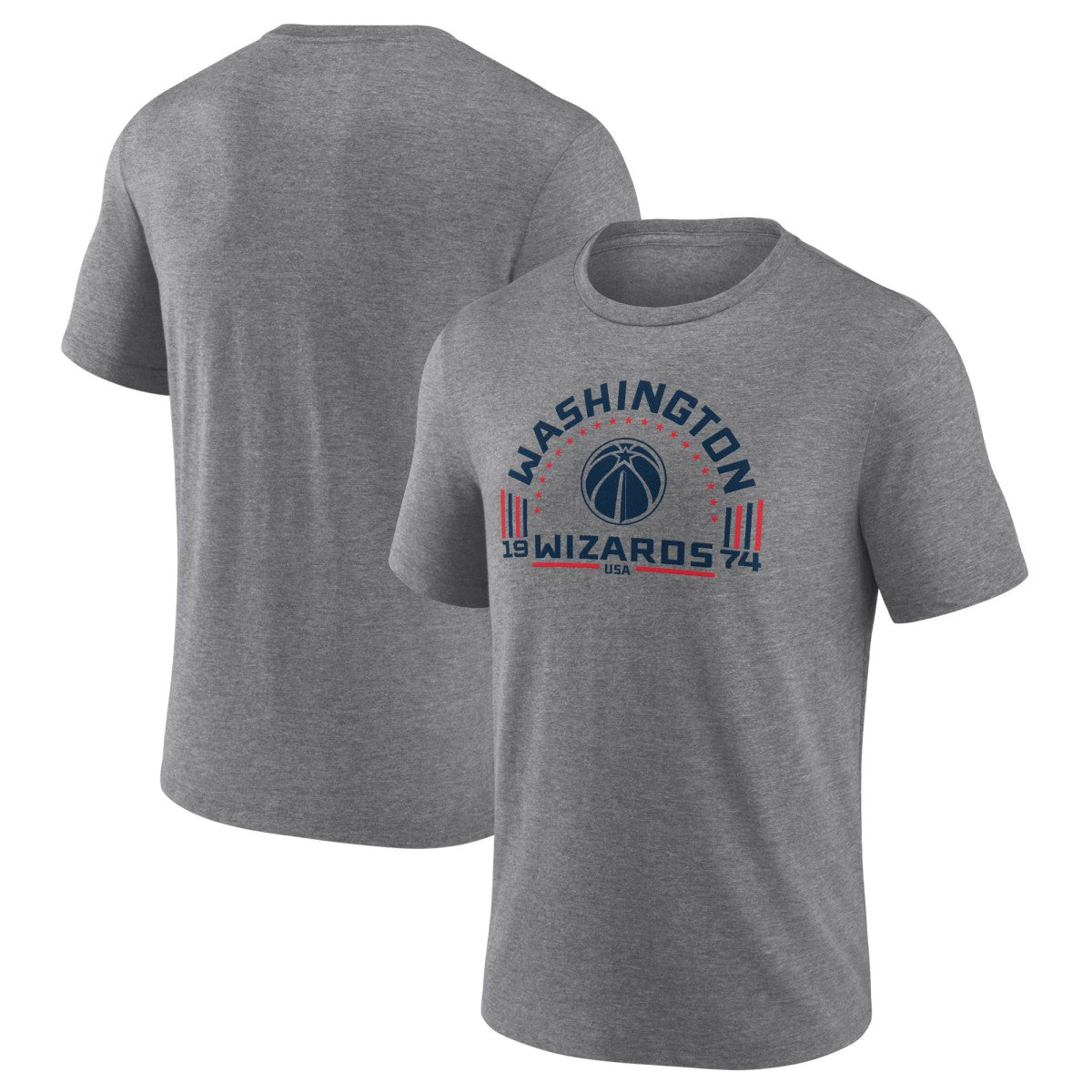 Washington Wizards Team Freedom Tri-Blend T-Shirt Gray - NBA