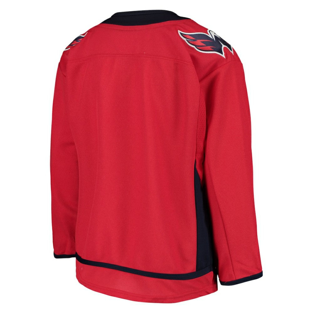 Washington Capitals Youth Home Premier Team Jersey - Red - NHL