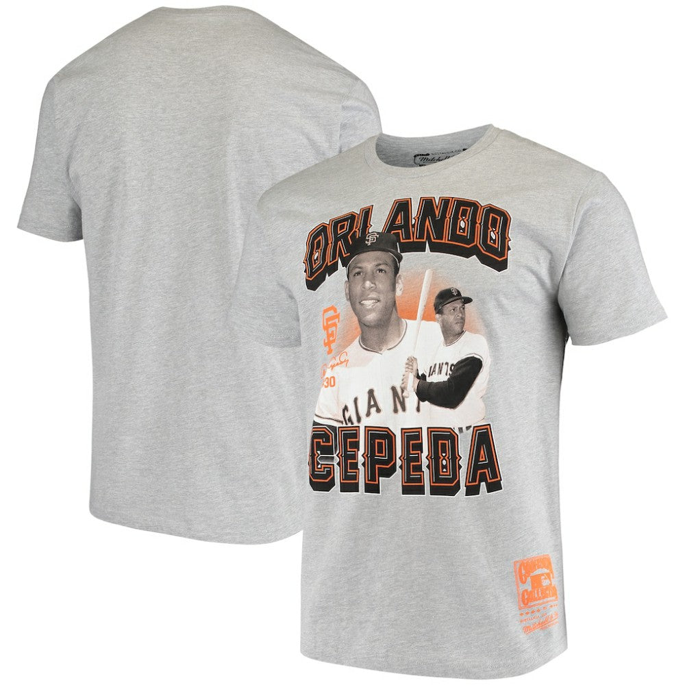 Orlando Cepeda San Francisco Giants Mitchell & Ness Name & Number T-Shirt - MLB