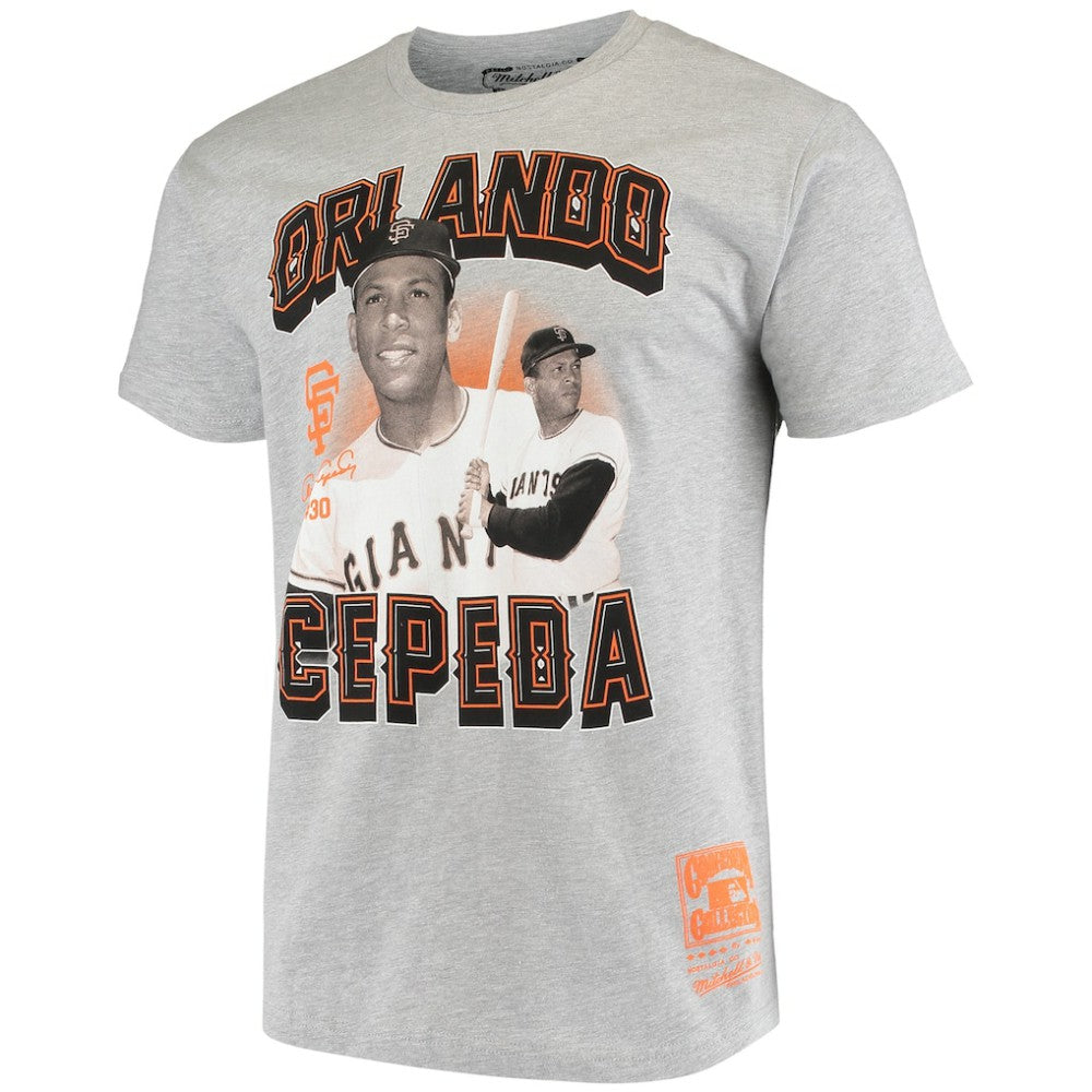 Orlando Cepeda San Francisco Giants Mitchell & Ness Name & Number T-Shirt - MLB
