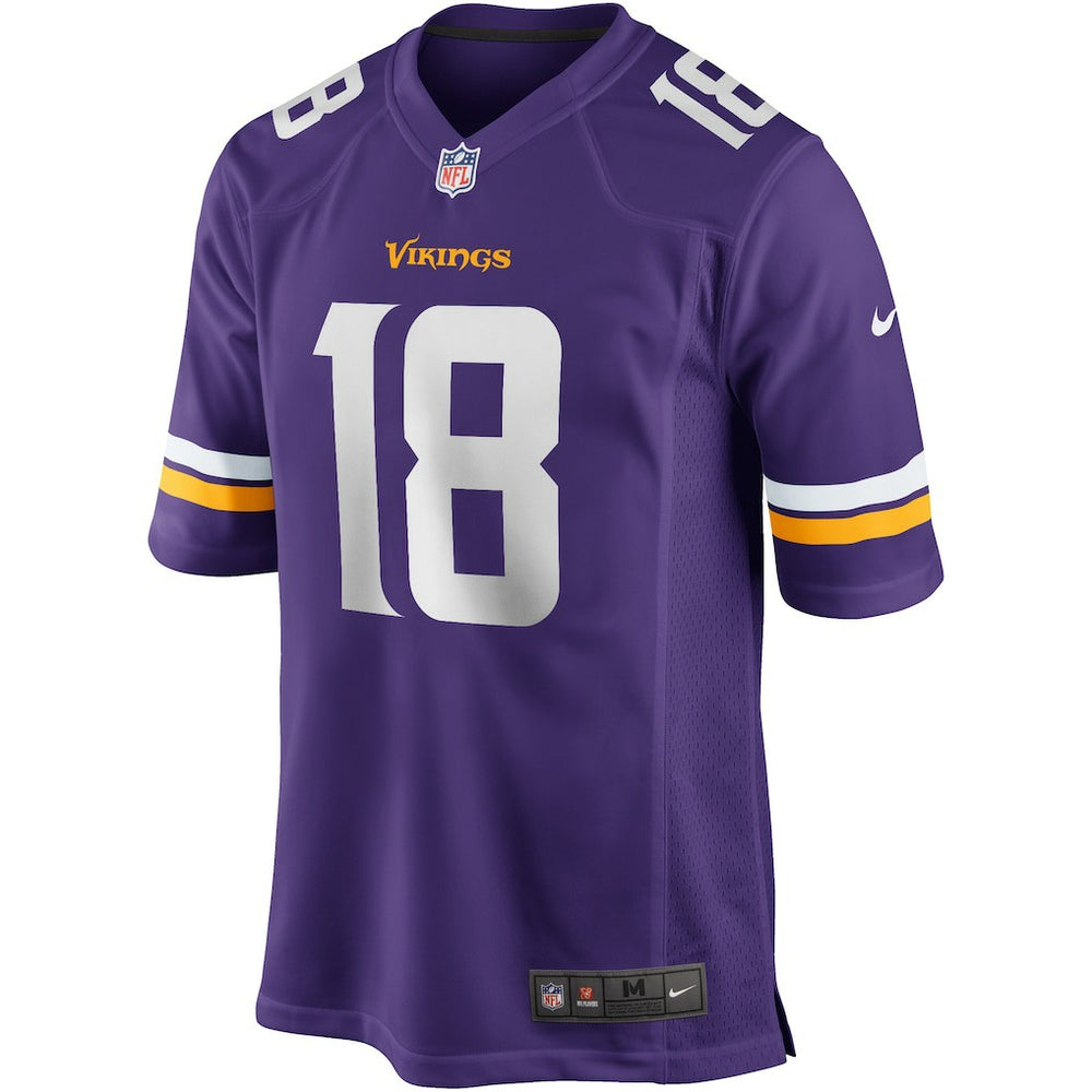 Justin Jefferson Minnesota Vikings Player Game Jersey Purple | Nike for Sale
