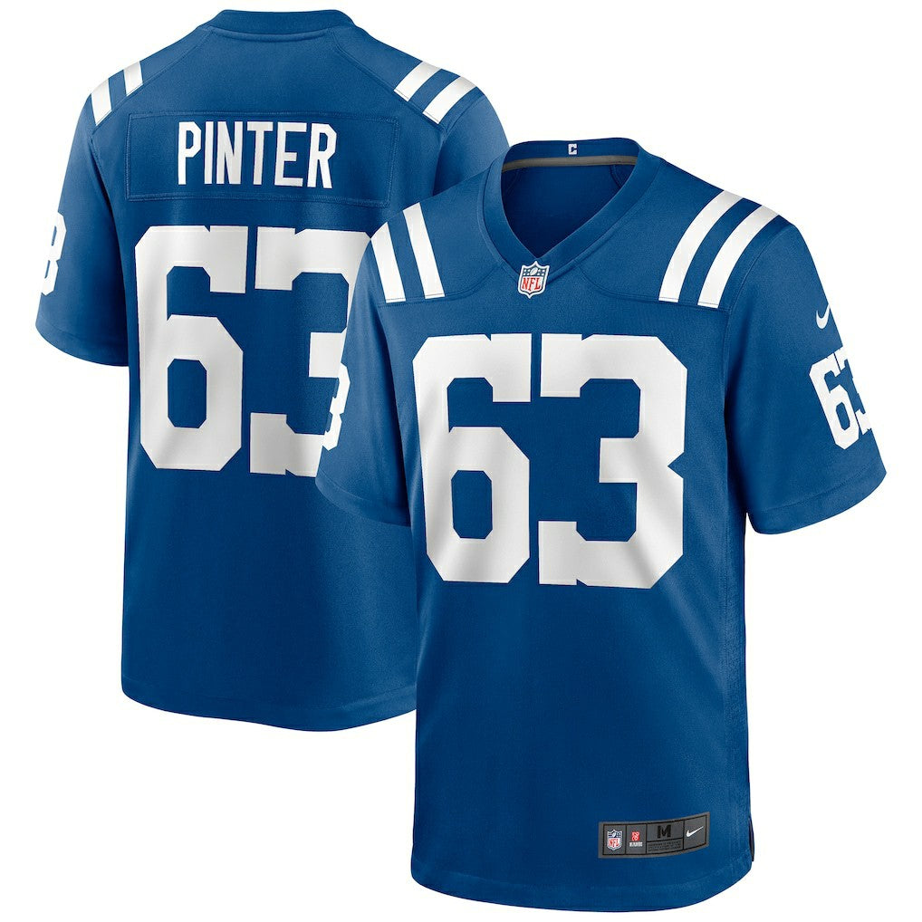 Danny Pinter Indianapolis Colts Game Jersey Royal | Nike for Sale