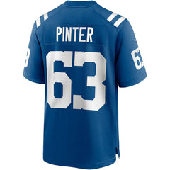 Danny Pinter Indianapolis Colts Game Jersey Royal | Nike for Sale
