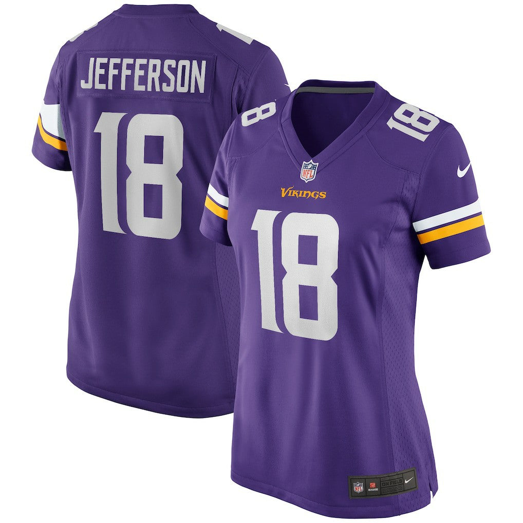 Justin Jefferson Minnesota Vikings Women's Game Jersey Purple | Nike for Sale