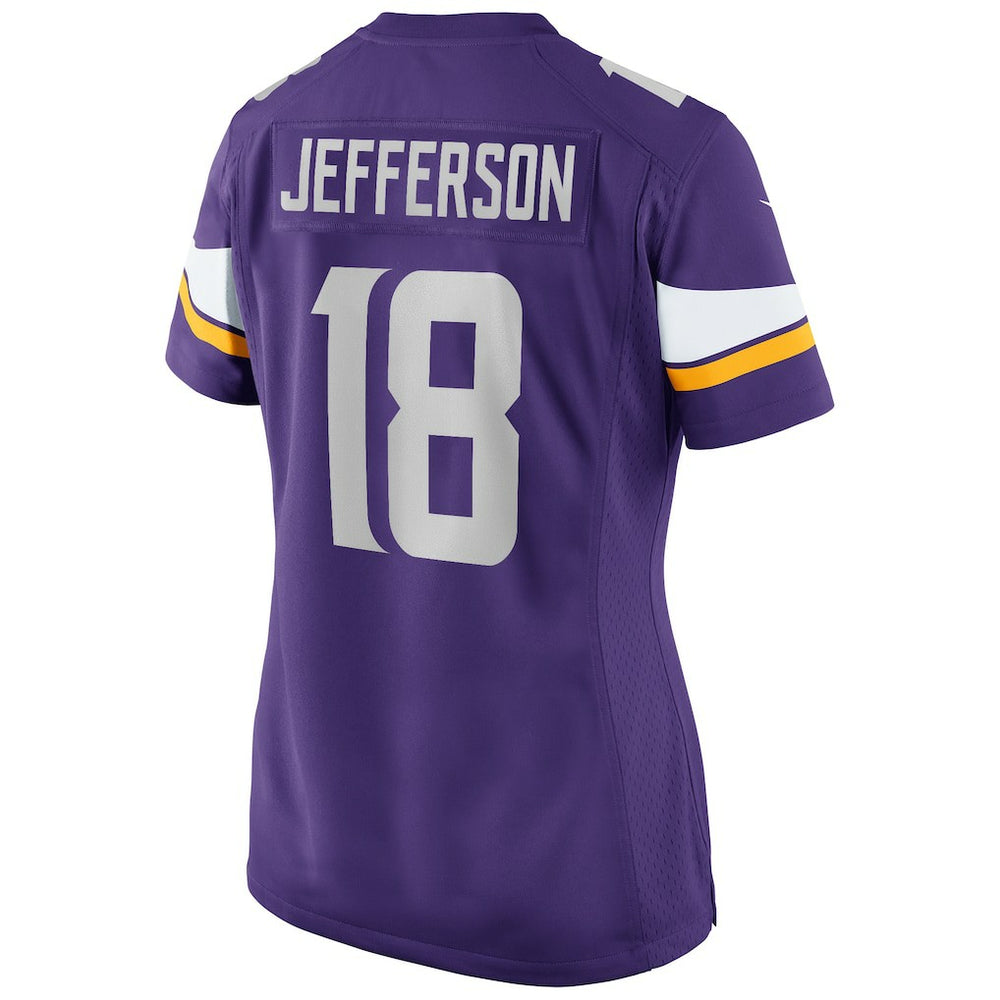 Justin Jefferson Minnesota Vikings Women's Game Jersey Purple | Nike for Sale