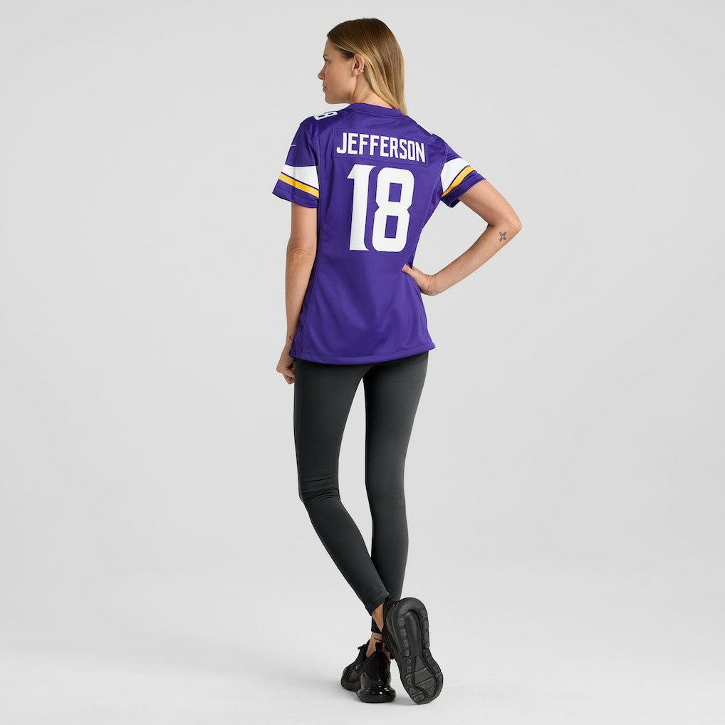 Justin Jefferson Minnesota Vikings Women's Game Jersey Purple | Nike for Sale