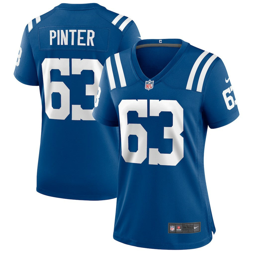 Danny Pinter Indianapolis Colts Women's Game Jersey Royal | Nike for Sale