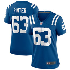 Danny Pinter Indianapolis Colts Women's Game Jersey Royal | Nike for Sale