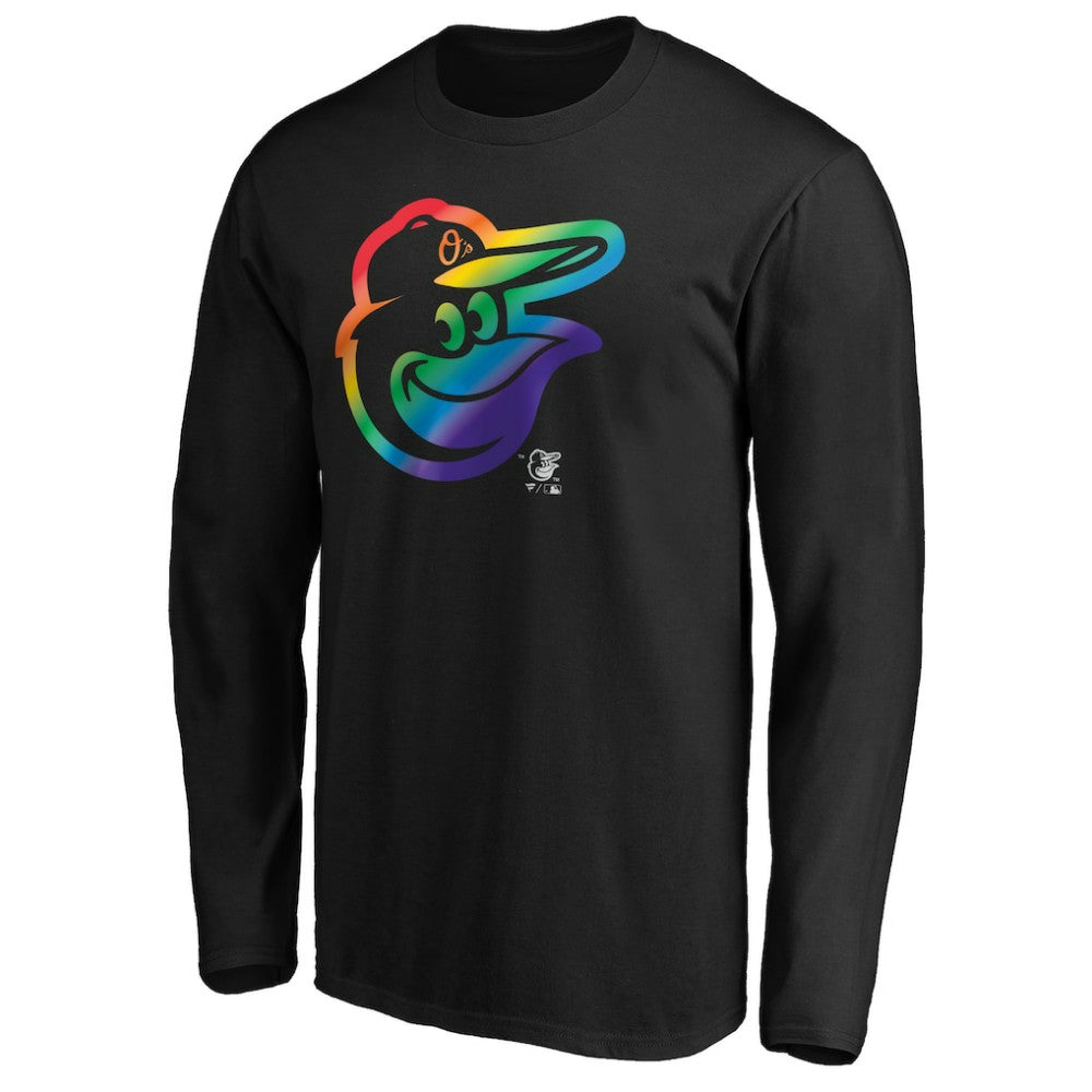 Baltimore Orioles Team Pride Logo Long Sleeve T-Shirt - MLB