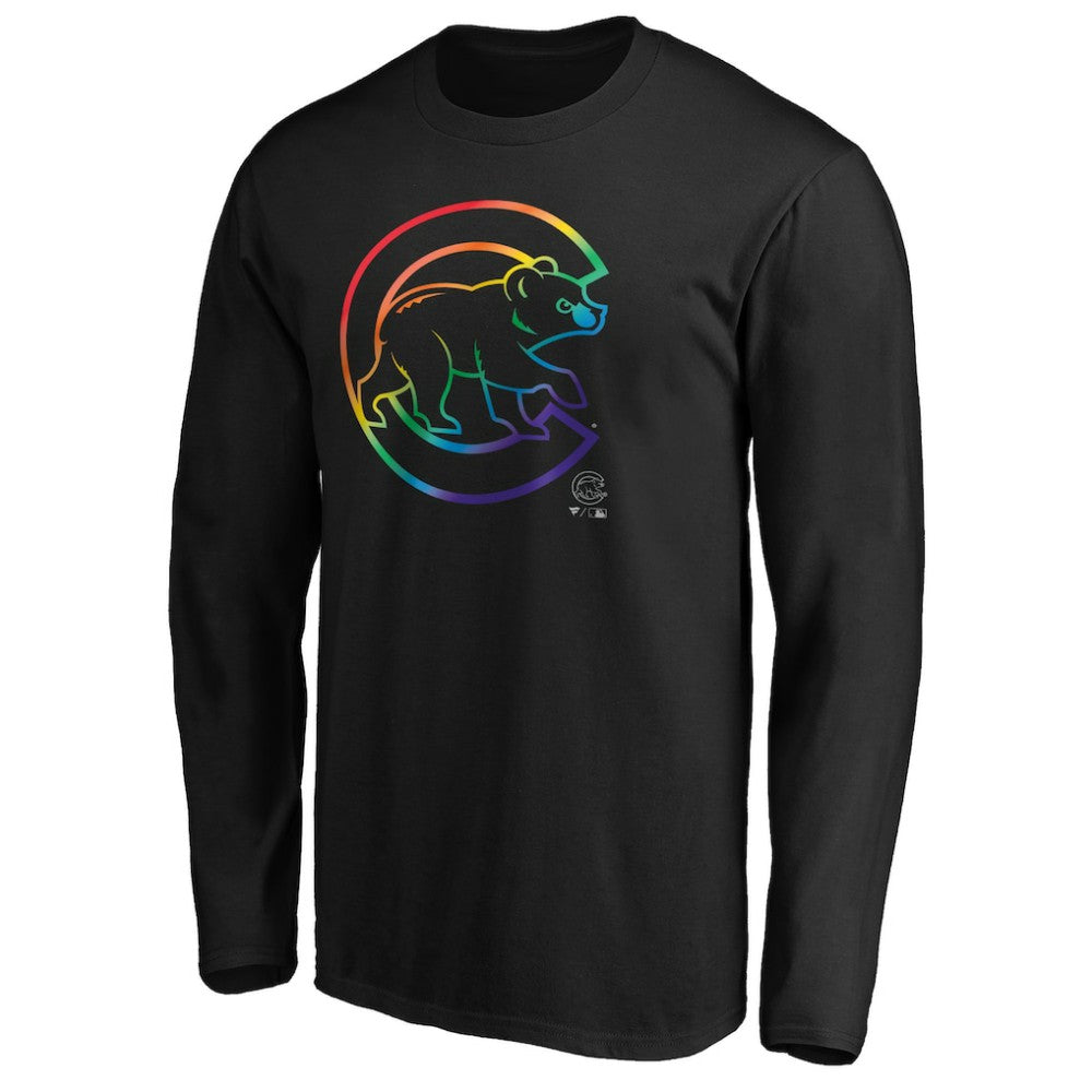 Chicago Cubs Team Pride Logo Long Sleeve T-Shirt - MLB