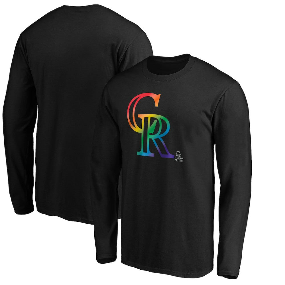 Colorado Rockies Team Pride Logo Long Sleeve T-Shirt - MLB