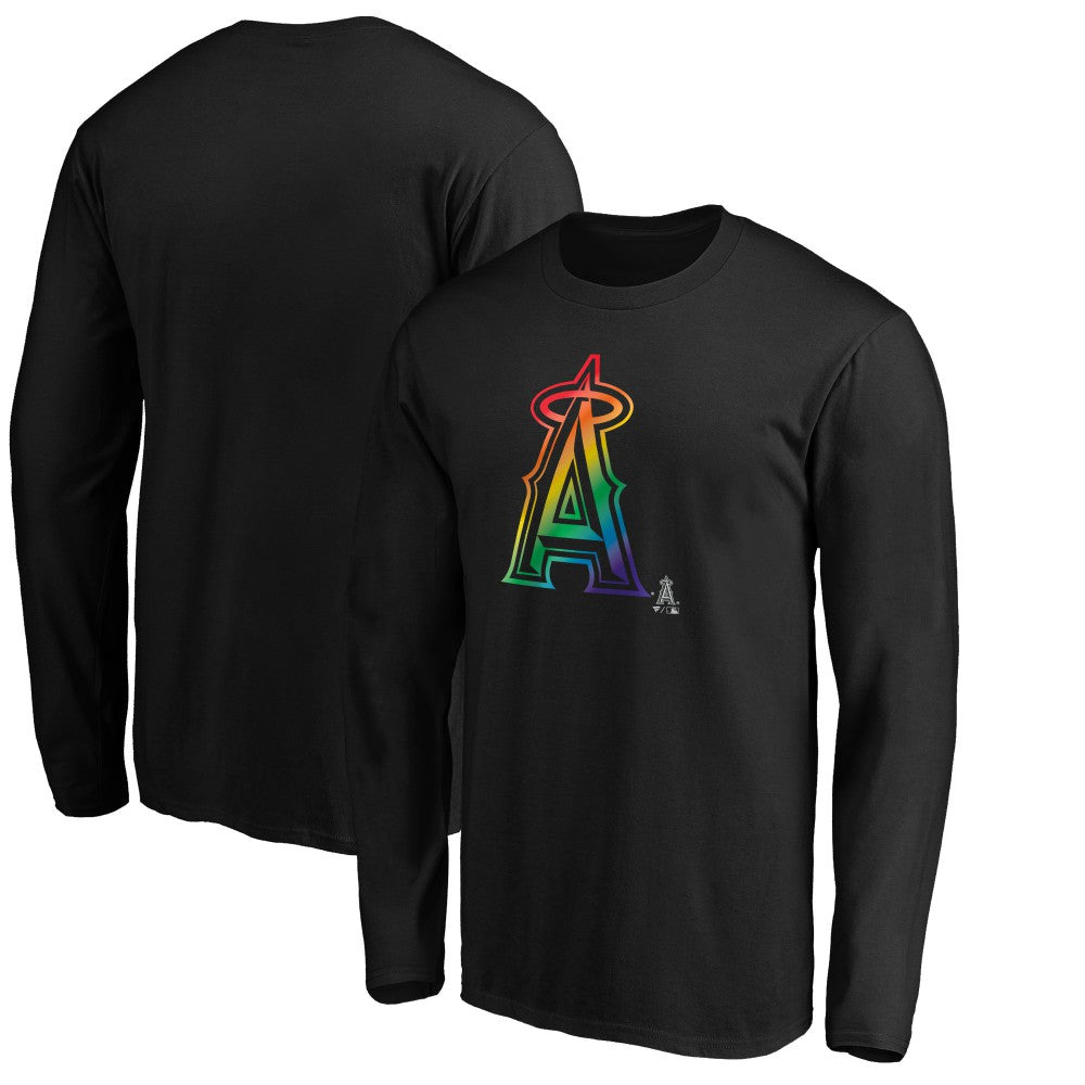 Los Angeles Angels Team Pride Logo Long Sleeve T-Shirt - MLB