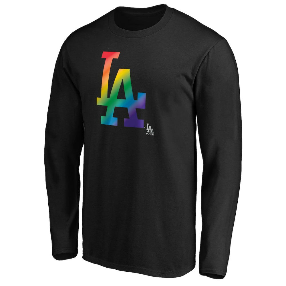 Los Angeles Dodgers Team Pride Logo Long Sleeve T-Shirt - MLB