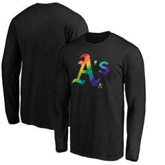 Athletics Team Pride Logo Long Sleeve T-Shirt - MLB