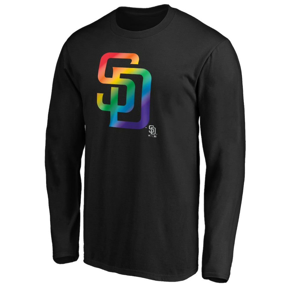 San Diego Padres Team Pride Logo Long Sleeve T-Shirt - MLB
