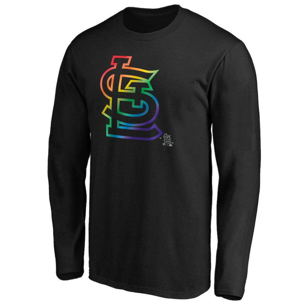 St. Louis Cardinals Team Pride Logo Long Sleeve T-Shirt - MLB