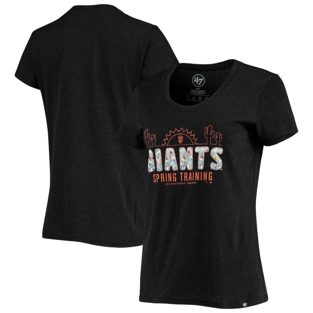 San Francisco Giants '47 Women's Spring Training Floral Fill Club T-Shirt - MLB