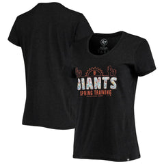 San Francisco Giants '47 Women's Spring Training Floral Fill Club T-Shirt - MLB