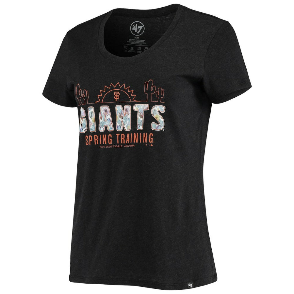 San Francisco Giants '47 Women's Spring Training Floral Fill Club T-Shirt - MLB
